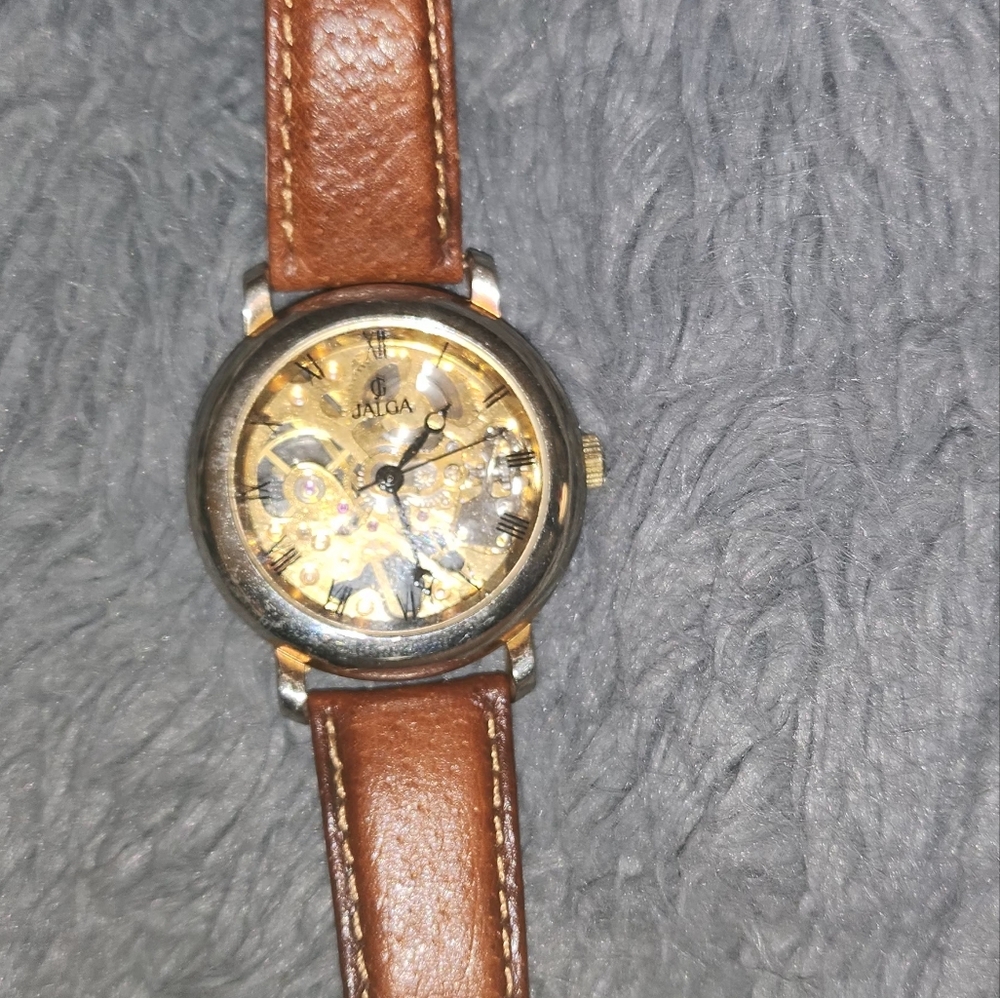 VINTAGE SKELTON WATCH BY JALGA